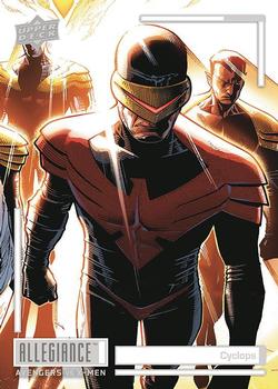 2023 Upper Deck Marvel Allegiance: Avengers vs X-Men #C58 Cyclops Front