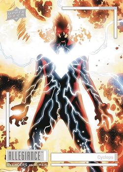 2023 Upper Deck Marvel Allegiance: Avengers vs X-Men #C59 Cyclops Front