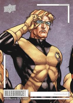 2023 Upper Deck Marvel Allegiance: Avengers vs X-Men #C80 Cannonball Front