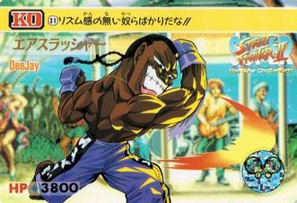 1994 Bandai Super Street Fighter II #31 Dee Jay Front