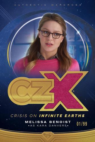 2022 Cryptozoic CZX Crisis on Infinite Earths - Oversized Wardrobe #OS01 Melissa Benoist Front