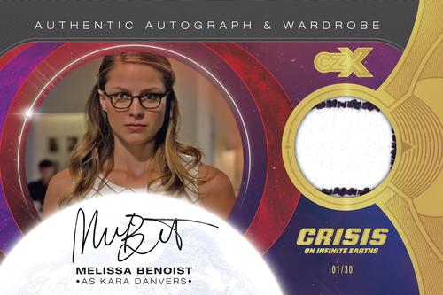 2022 Cryptozoic CZX Crisis on Infinite Earths - Oversized Autograph-Wardrobe #OS-MB2 Melissa Benoist Front