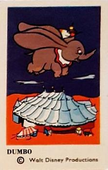 1966 Dutch Gum Disney (unnumbered copyright at bottom) #NNO Dumbo Front