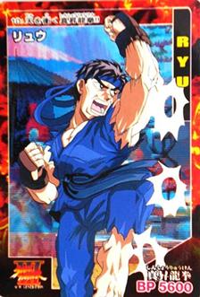 1997 Bandai Street Fighter III New Generation #10 Ryu Front