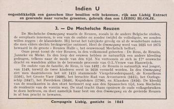1940 Liebig De Reuzen (The Giants)(Dutch Text)(F1412, S1416) #3 De Mechelsche Reuzen Back