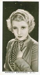 1934 Churchman's British Film Stars #7 Margot Grahame Front