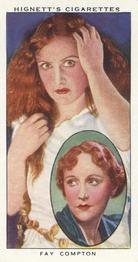 1938 Hignett’s Actors Natural & Character Studies #6 Fay Compton Front