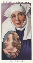 1938 Hignett’s Actors Natural & Character Studies #10 Edith Evans Front
