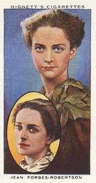 1938 Hignett’s Actors Natural & Character Studies #15 Jean Forbes-Robertson Front