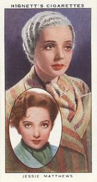 1938 Hignett’s Actors Natural & Character Studies #37 Jessie Matthews Front