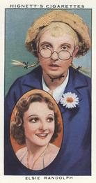 1938 Hignett’s Actors Natural & Character Studies #42 Elsie Randolph Front