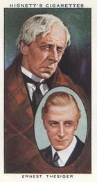 1938 Hignett’s Actors Natural & Character Studies #48 Ernest Thesiger Front