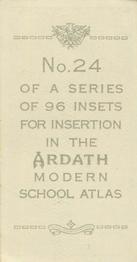1936 Ardath Modern School Atlas #24 The Balkans Back