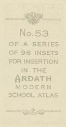 1936 Ardath Modern School Atlas #53 Venice, Italy Back
