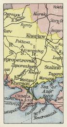 1936 Ardath Modern School Atlas #62 The Crimea Front