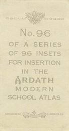 1936 Ardath Modern School Atlas #96 Buenos Aires, Argentina Back