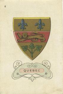 1910 B.A.T. Arms of the British Empire Silks #6 Quebec Front