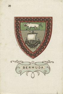 1910 B.A.T. Arms of the British Empire Silks #28 Bermuda Front