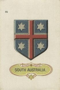 1910 B.A.T. Arms of the British Empire Silks #44 South Australia Front