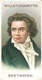 1911 Wills's Musical Celebrities #5 Ludwig van Beethoven Front