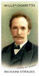 1911 Wills's Musical Celebrities #46 Richard Strauss Front