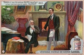 1902 Liebig Life of Verdi (French Text)(F718, S717) #5 1893 Front