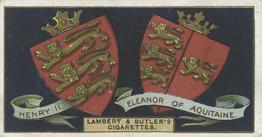 1906 Lambert & Butler Arms of Kings and Queens of England #5 Henry II Front