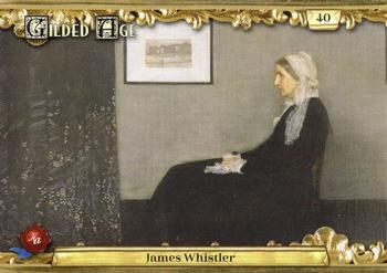 2023 Historic Autographs Gilded Age #40 James Whistler Front