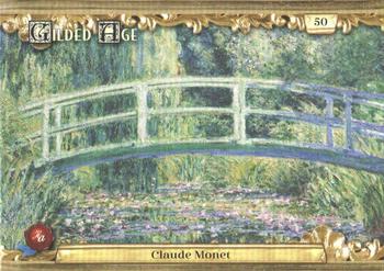 2023 Historic Autographs Gilded Age #50 Claude Monet Front