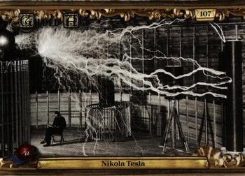 2023 Historic Autographs Gilded Age #107 Nikola Tesla Front