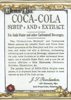 2023 Historic Autographs Gilded Age #129 Coca-Cola Front