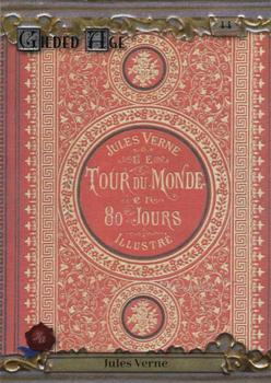2023 Historic Autographs Gilded Age - Aurora #44 Jules Verne Front