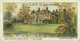 1902 Wills’s Coronation Series (A) #44 Sandringham House Front