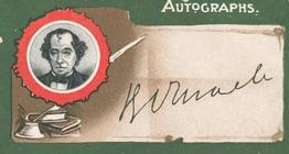 1910 Taddy & Co.'s Autographs Series 1 #5 Benjamin Disraeli Front