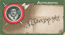 1910 Taddy & Co.'s Autographs Series 1 #13 Henry VIII Front