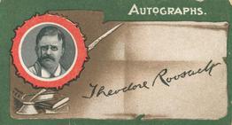 1910 Taddy & Co.'s Autographs Series 1 #15 Theodore Roosevelt Front