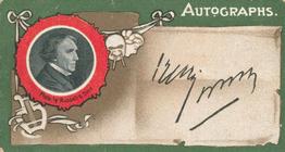 1910 Taddy & Co.'s Autographs Series 1 #22 Sir Henry Irving Front