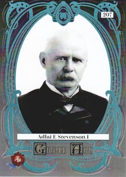 2023 Historic Autographs Gilded Age - Amethyst #207 Adlai Stevenson Front