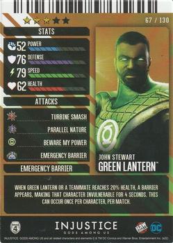 2022 Raw Thrills Injustice Arcade: Gods Among Us Series 4 #67 Green Lantern Back