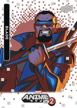 2023 Upper Deck Marvel Anime Vol. 2 #6 Blade Front