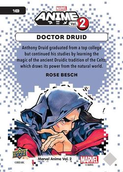 2023 Upper Deck Marvel Anime Vol. 2 #18 Doctor Druid Back
