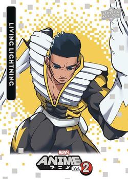 2023 Upper Deck Marvel Anime Vol. 2 #48 Living Lightning Front