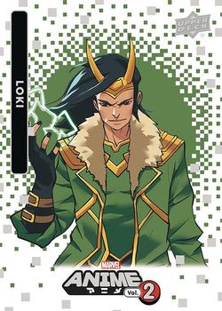 2023 Upper Deck Marvel Anime Vol. 2 #50 Loki Front