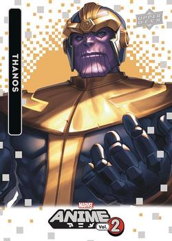 2023 Upper Deck Marvel Anime Vol. 2 #86 Thanos Front
