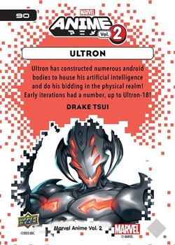 2023 Upper Deck Marvel Anime Vol. 2 #90 Ultron Back