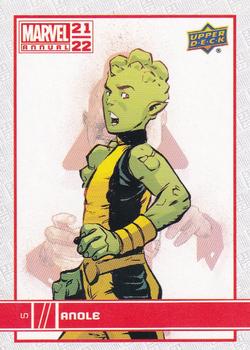 2021-22 Upper Deck Marvel Annual #5 Anole Front