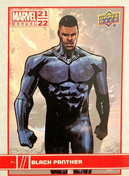2021-22 Upper Deck Marvel Annual #7 Black Panther Front
