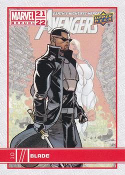 2021-22 Upper Deck Marvel Annual #10 Blade Front