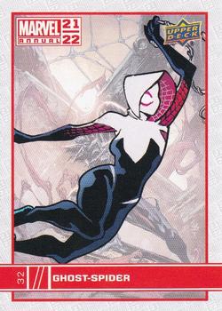 2021-22 Upper Deck Marvel Annual #32 Ghost-Spider Front
