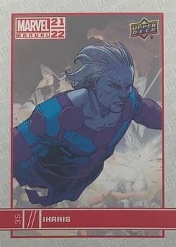 2021-22 Upper Deck Marvel Annual #35 Ikaris Front